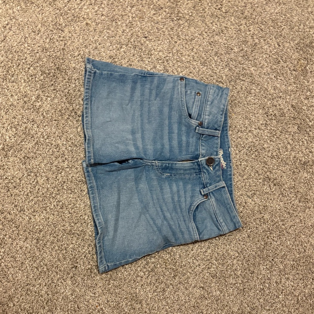 Wrangler Women's Classic Blue Jean Shorts